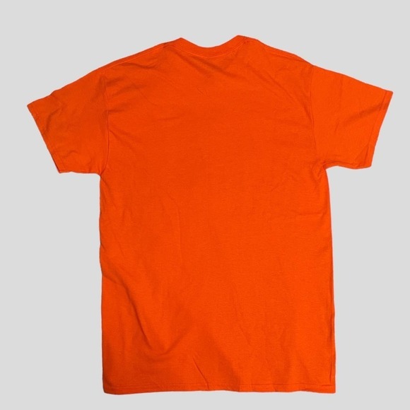 BOO CREW HALLOWEEN‎ TEE| UNISEX MEDIUM |ORANGE BLACK |SPOOKY BAT GHOST - Picture 3 of 8